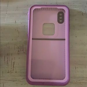 Gentle Used Life proof Fre Case for IPhone X